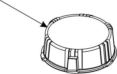 Верхняя поверхность крышки